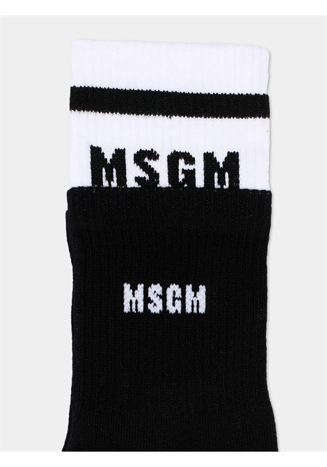 Calzini con logo MSGM KIDS | S6MSJUSO231110/09